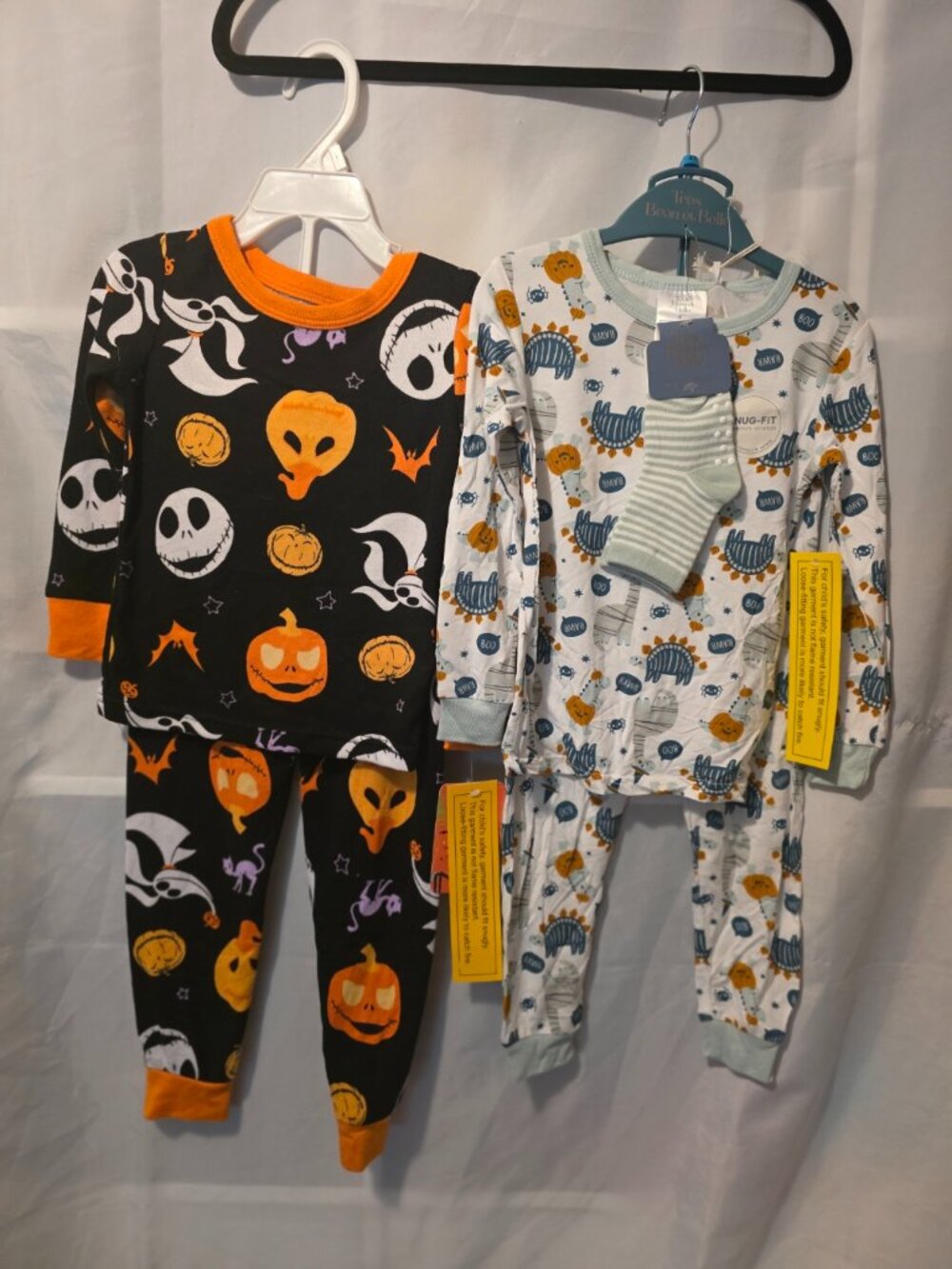 Kids Halloween Pajama Bundle, Sizes 4 & 4T